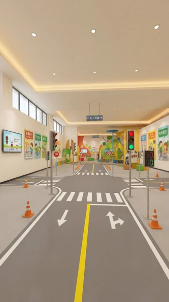 模拟过马路体验