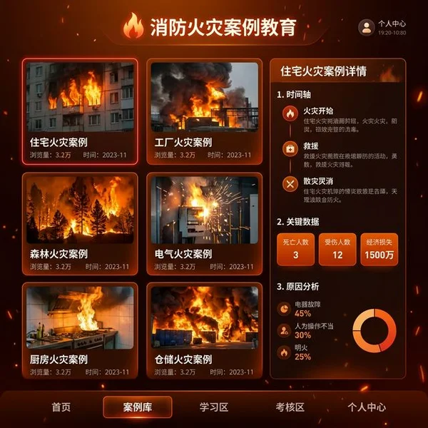 消防火灾案例