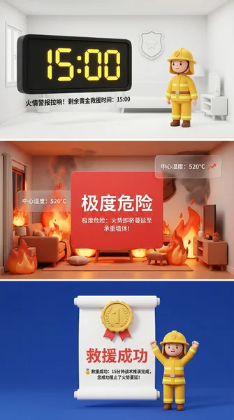 消防十五分钟